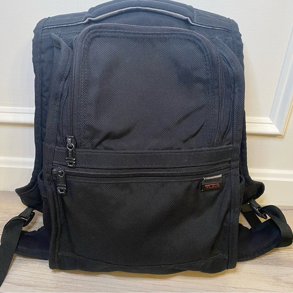 Tumi Bags Tumi Slim Unisex Backpack Urban Bodypack Black Nylon